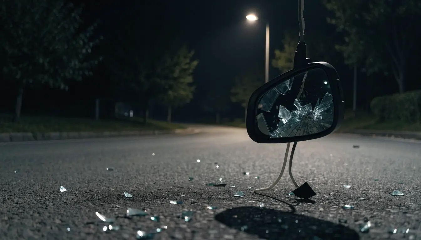 An empty downtown Riverside street at dusk after a hit-and-run, where the 48-hour guide begins